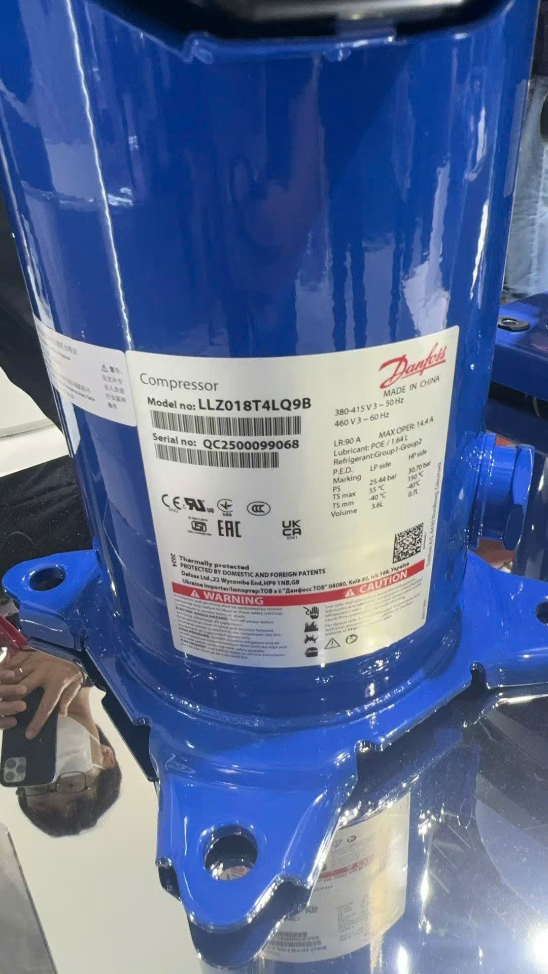 Máy nén lạnh LLZ018T4LQ9B